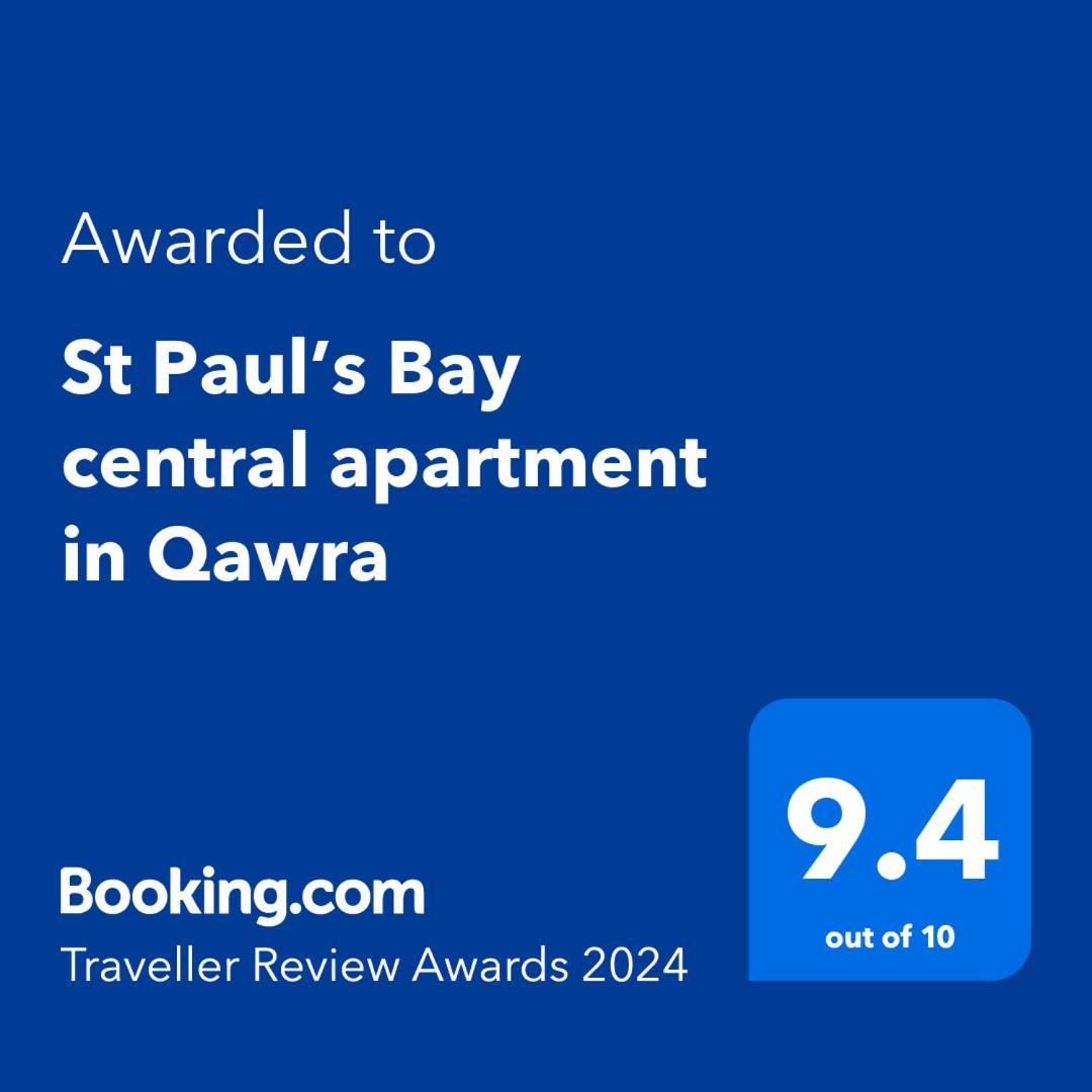 St Paul'S Bay Central Apartment In Qawra St. Paul's Bay Buitenkant foto